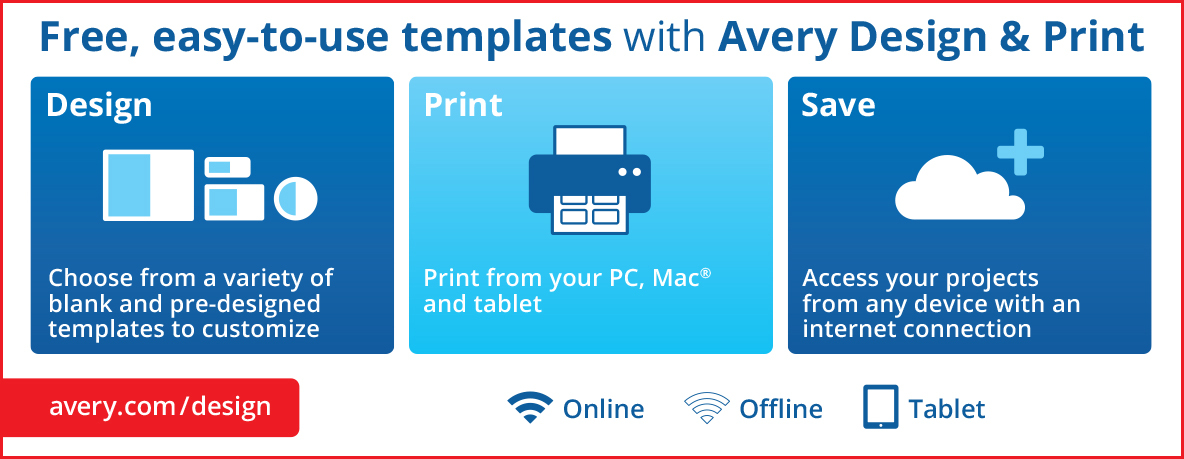 avery label printing software for mac