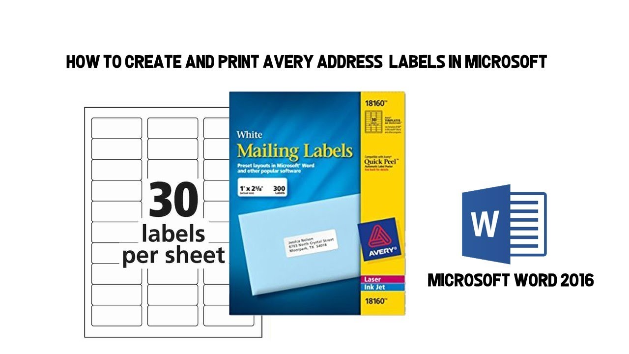 avery label printing software for mac